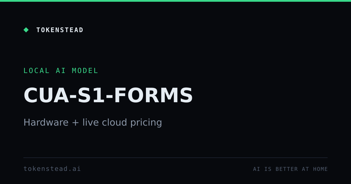 CUA-S1-FORMS
