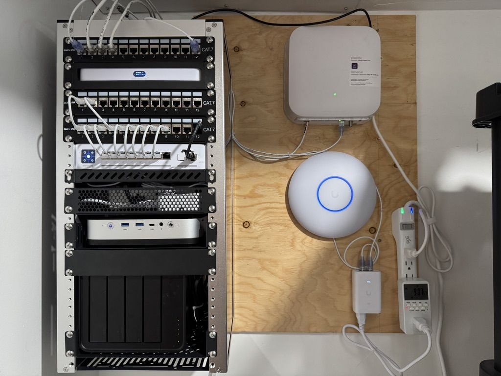 Jeffrey Guenther Rack Cellar rig photo
